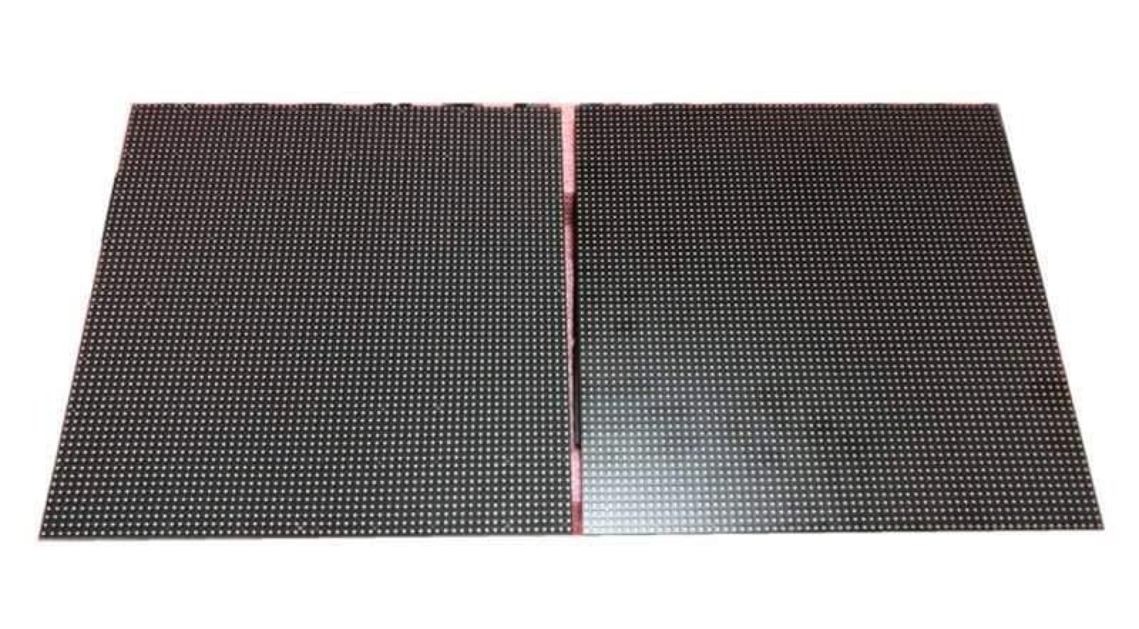 Two P-series LED display modules showing SMD pixel layout