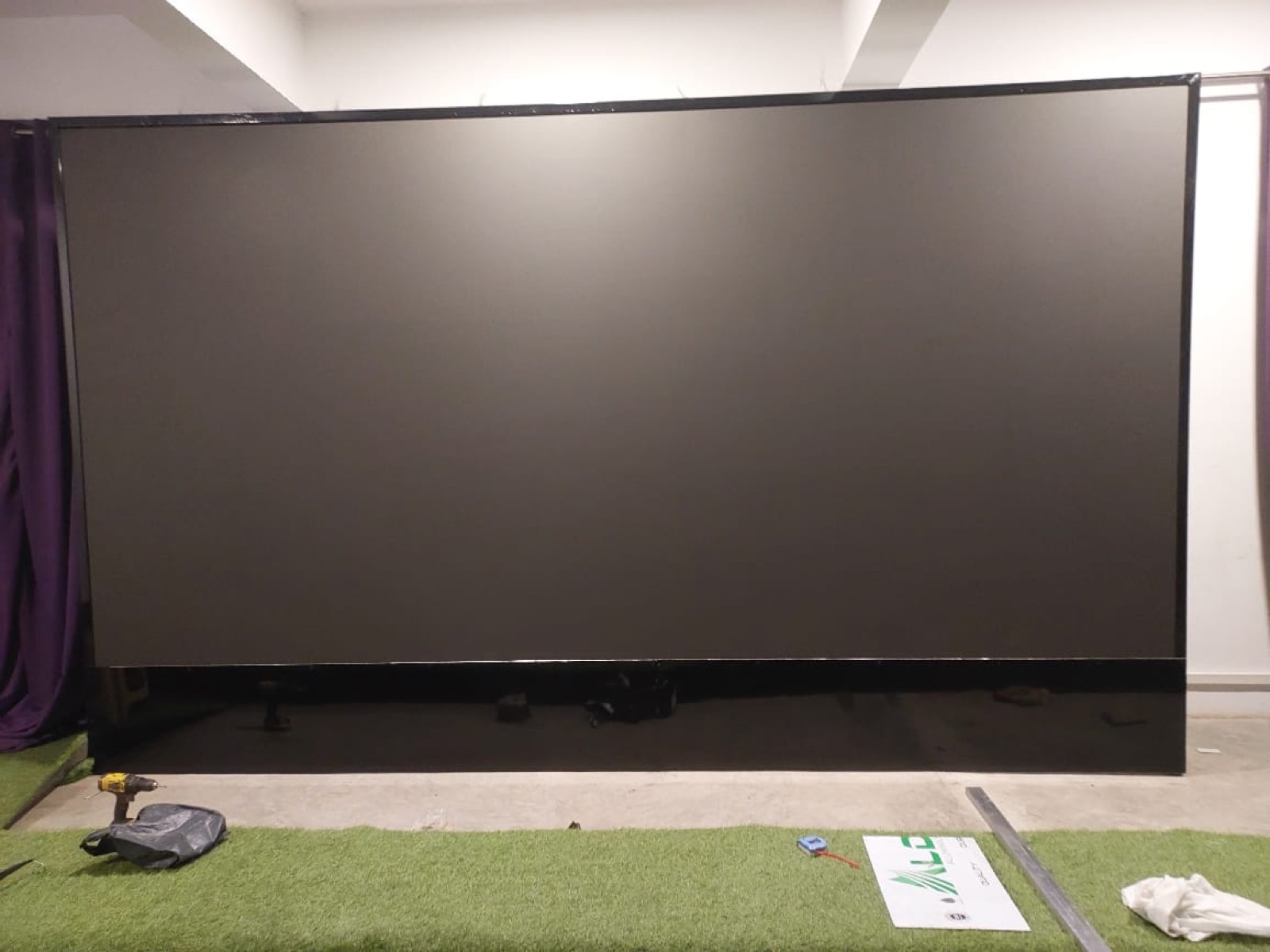 Large indoor LED video wall installation by CBM IMPEX in Bangalore