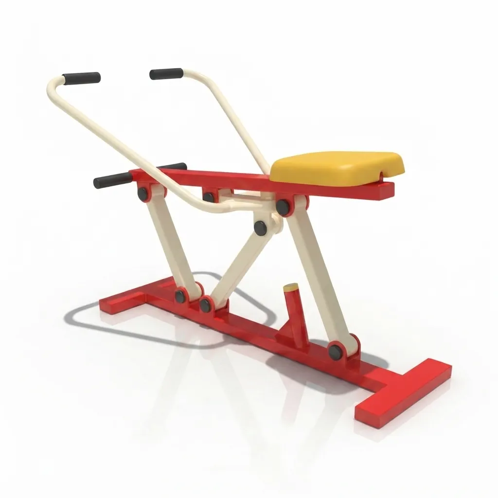 Rowing Machine - Outdoor Gym Equipment