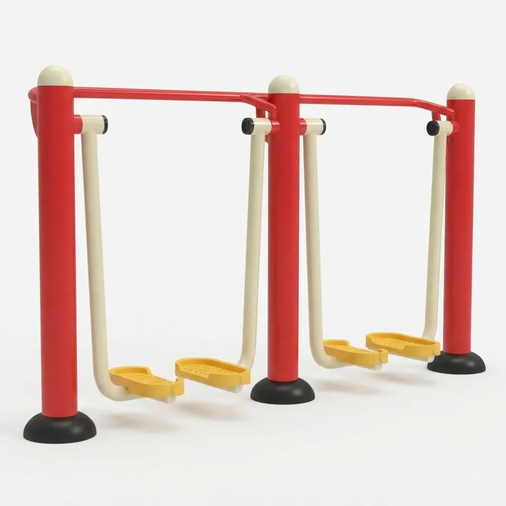 Double Walking Machine - Outdoor Gym Equipment