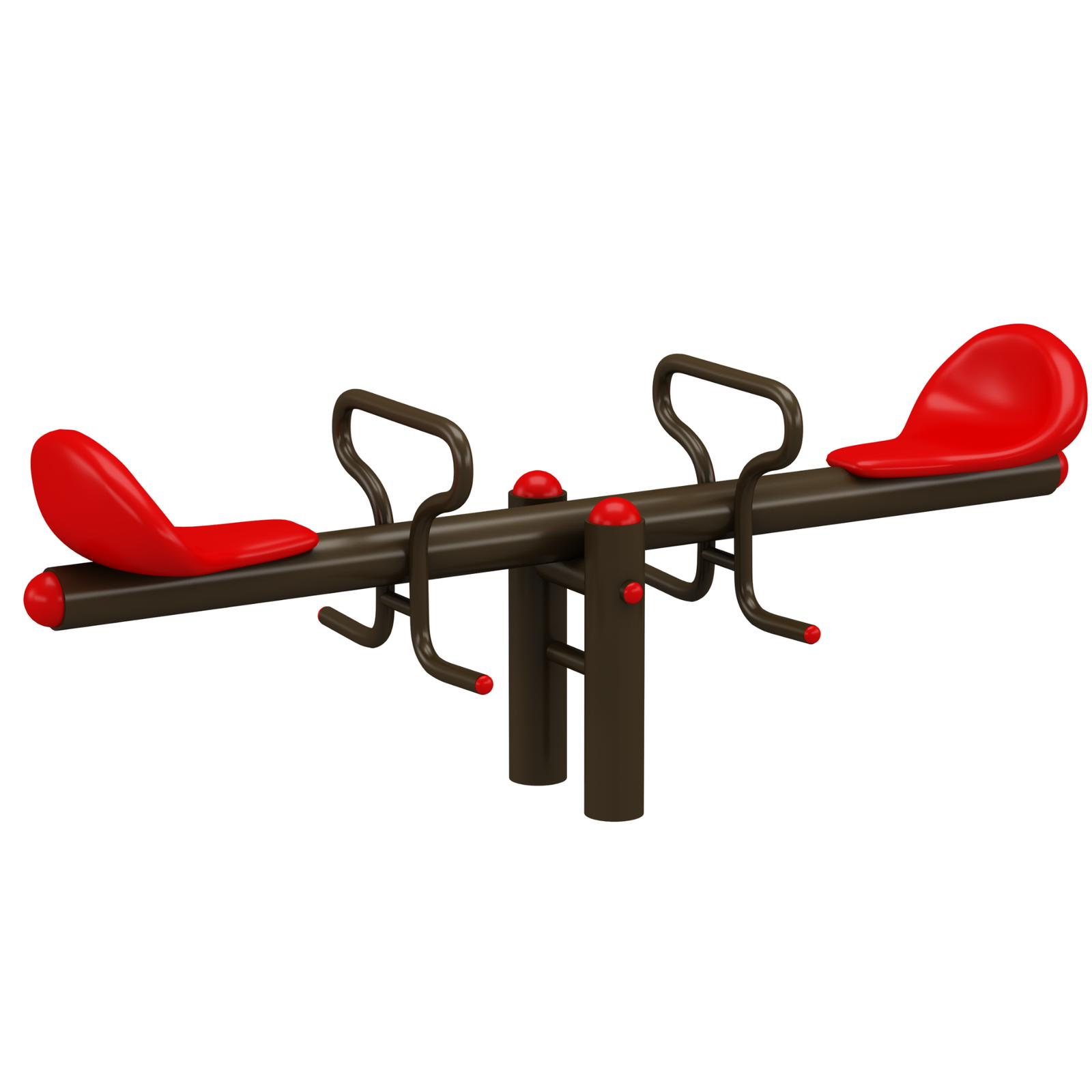 OK Play 2 Seater See Saw playground equipment supplied in Hubli-Dharwad by CBM IMPEX