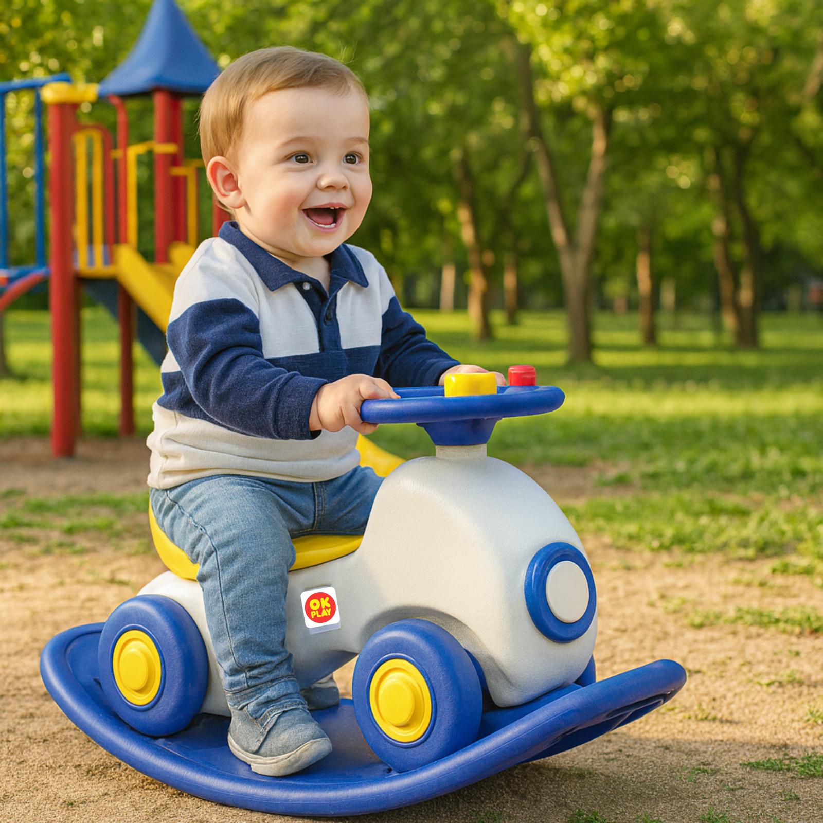 OK Play Car Rocker Combo - Ride-On Toys