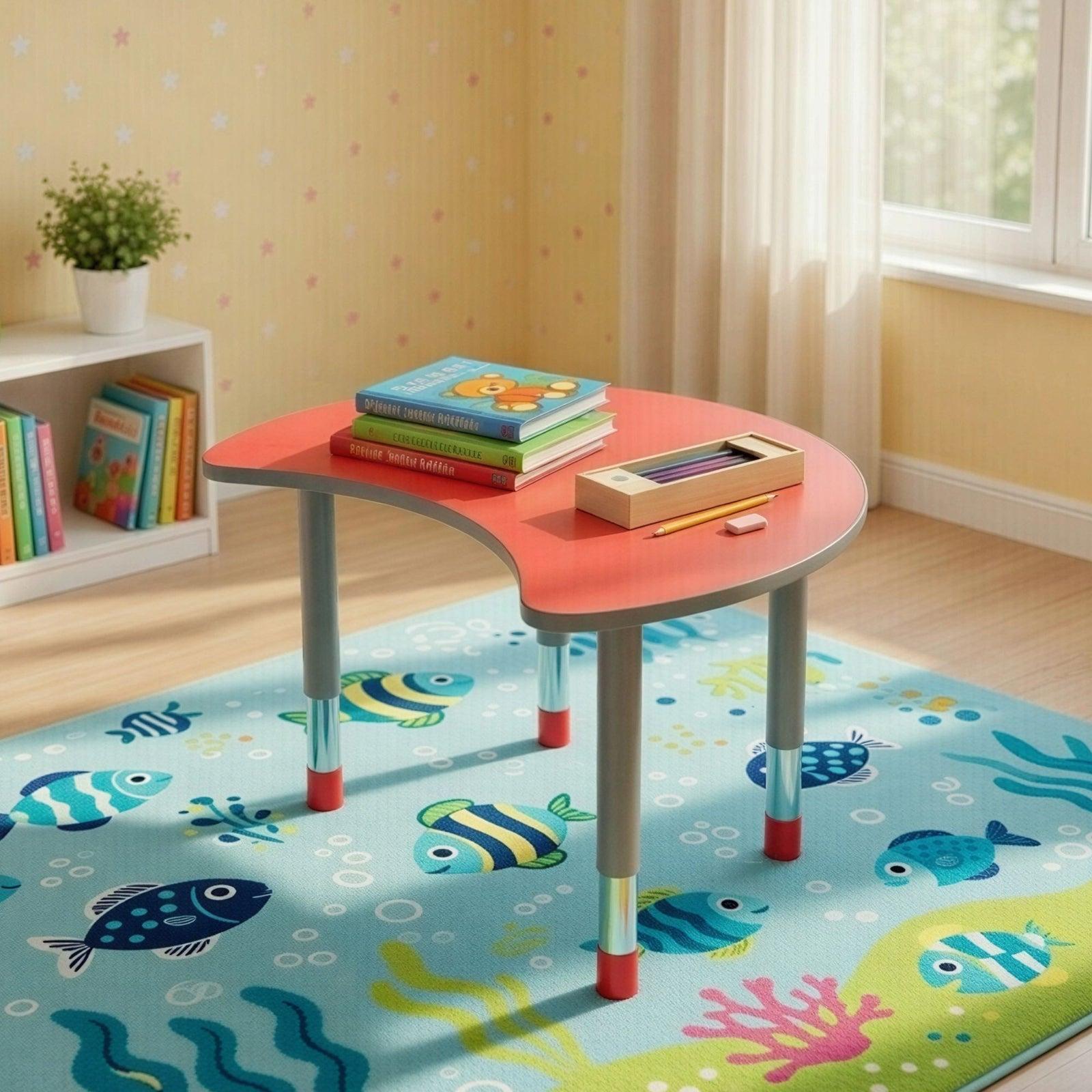 OK Play Circle Collab Table Small (Wooden) school furniture supplied in Udupi by CBM IMPEX