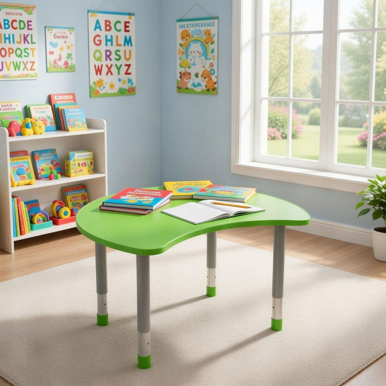 OK Play Circle Collab Table (Wooden) school furniture supplied in JP Nagar by CBM IMPEX
