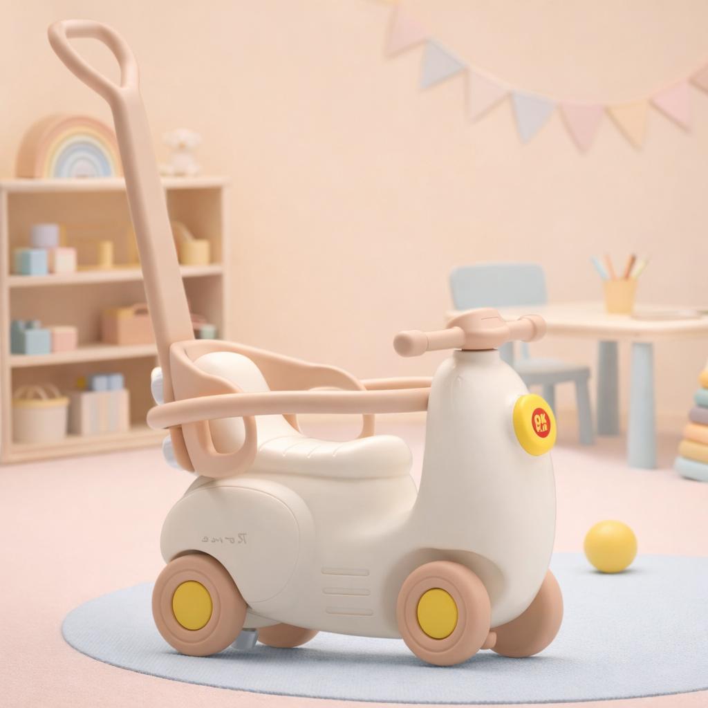 OK Play Classic Scooter Ride On - Ride-On Toys