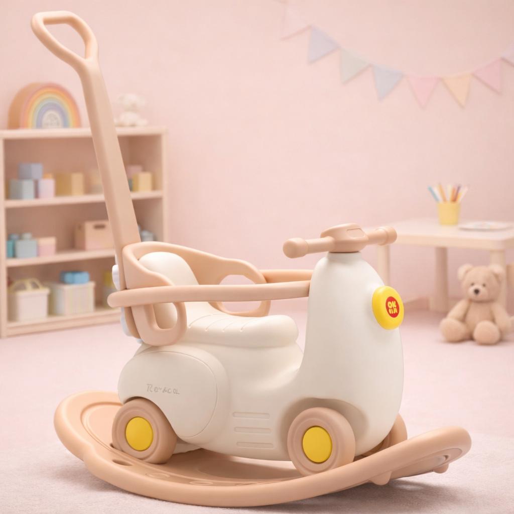 OK Play Classic Scooter Rocker Combo - Ride-On Toys