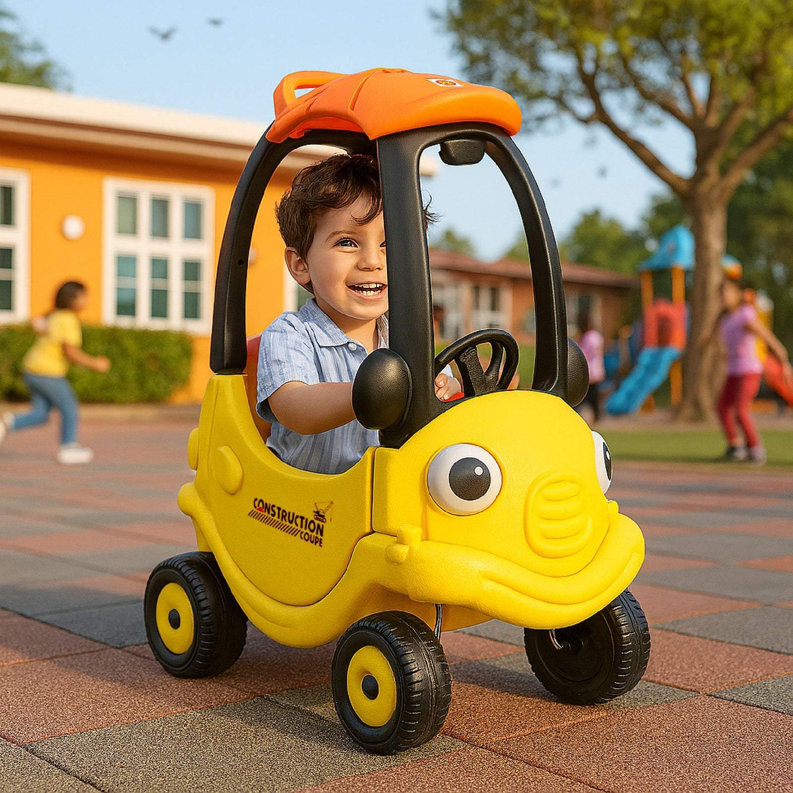 OK Play Construction Coupe Car - Ride-On Toys