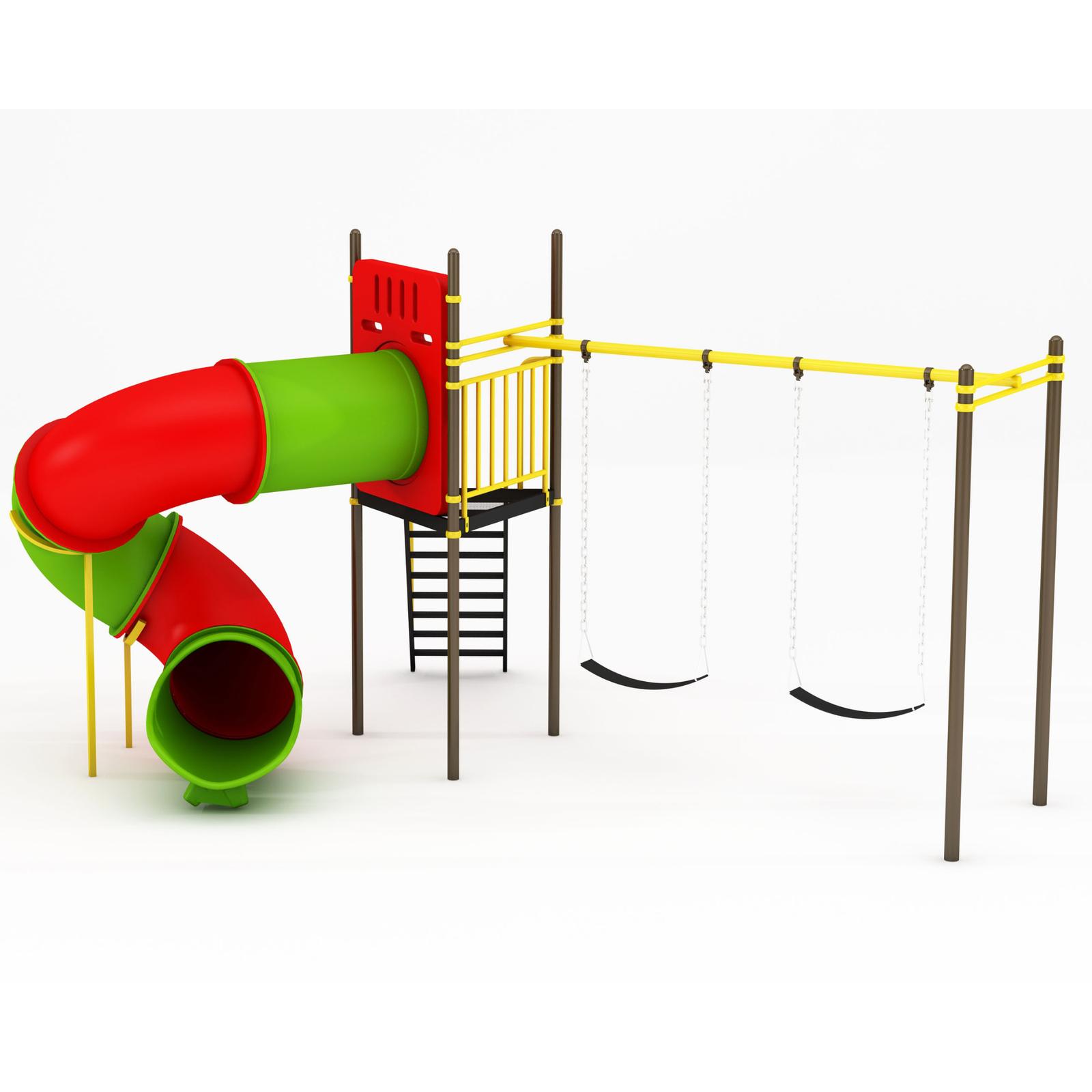 OK Play Eco Funstation - 18 playground equipment supplied in Mysuru by CBM IMPEX