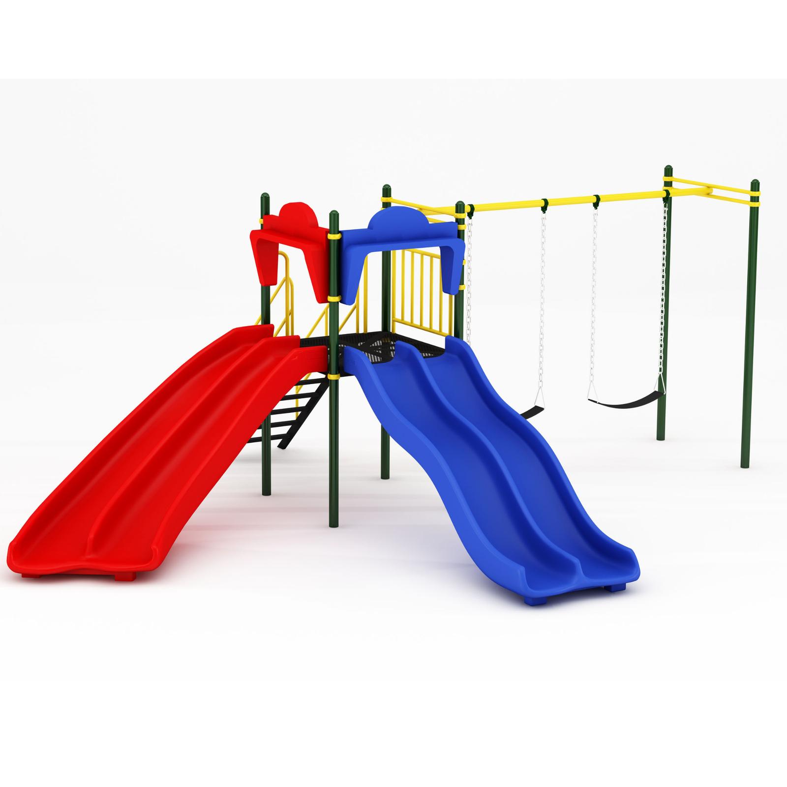 OK Play Eco Funstation - 19 playground equipment supplied in Mysuru by CBM IMPEX