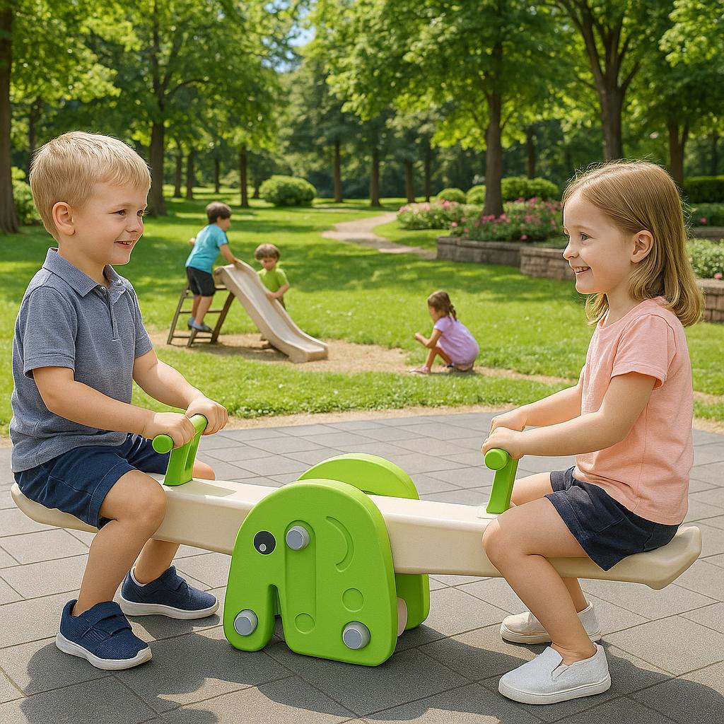 OK Play Elephant See Saw - See-Saws & Rockers
