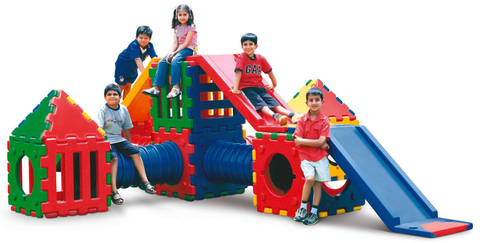 Funstation Model 10 — OK Play outdoor playground equipment
