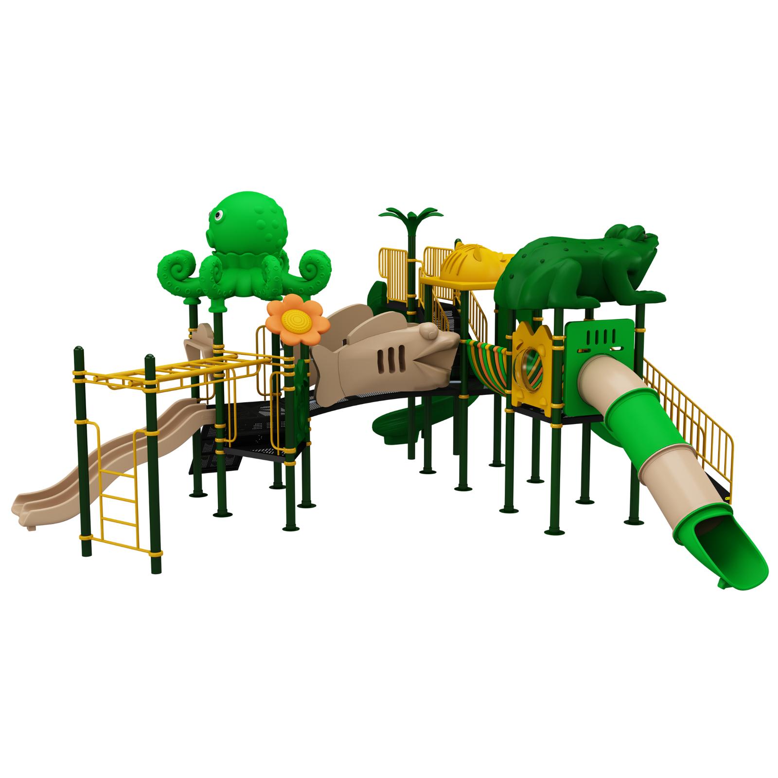 Irmark — OK Play outdoor playground equipment supplied by CBM IMPEX