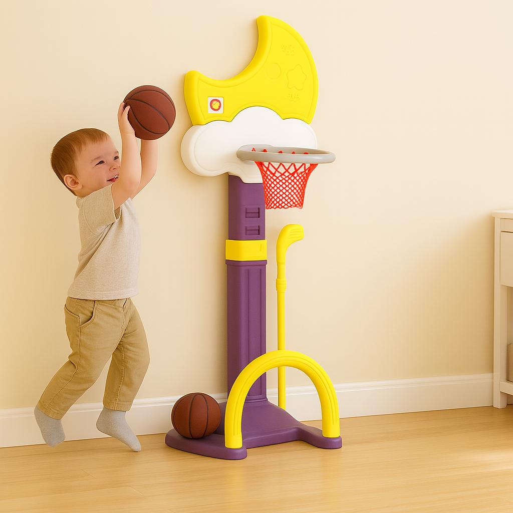 OK Play Moon Basketball - Sports Toys