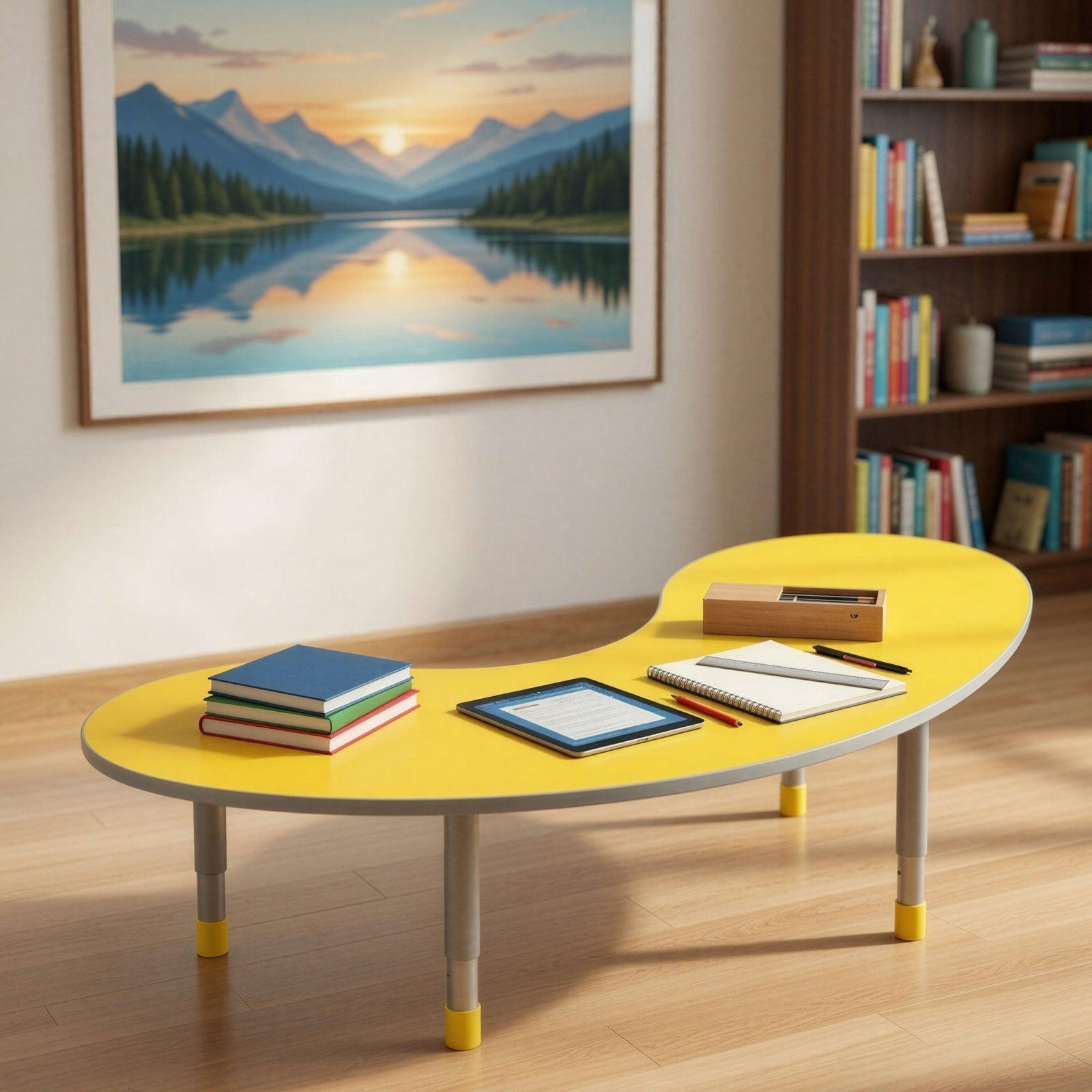 OK Play Moon Table Large (Wooden) school furniture supplied in Ramanagara by CBM IMPEX