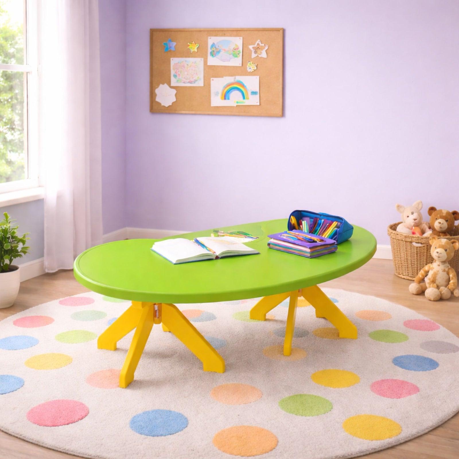 OK Play Moon Table Small (Plastic Legs) school furniture supplied in Uttara Kannada by CBM IMPEX