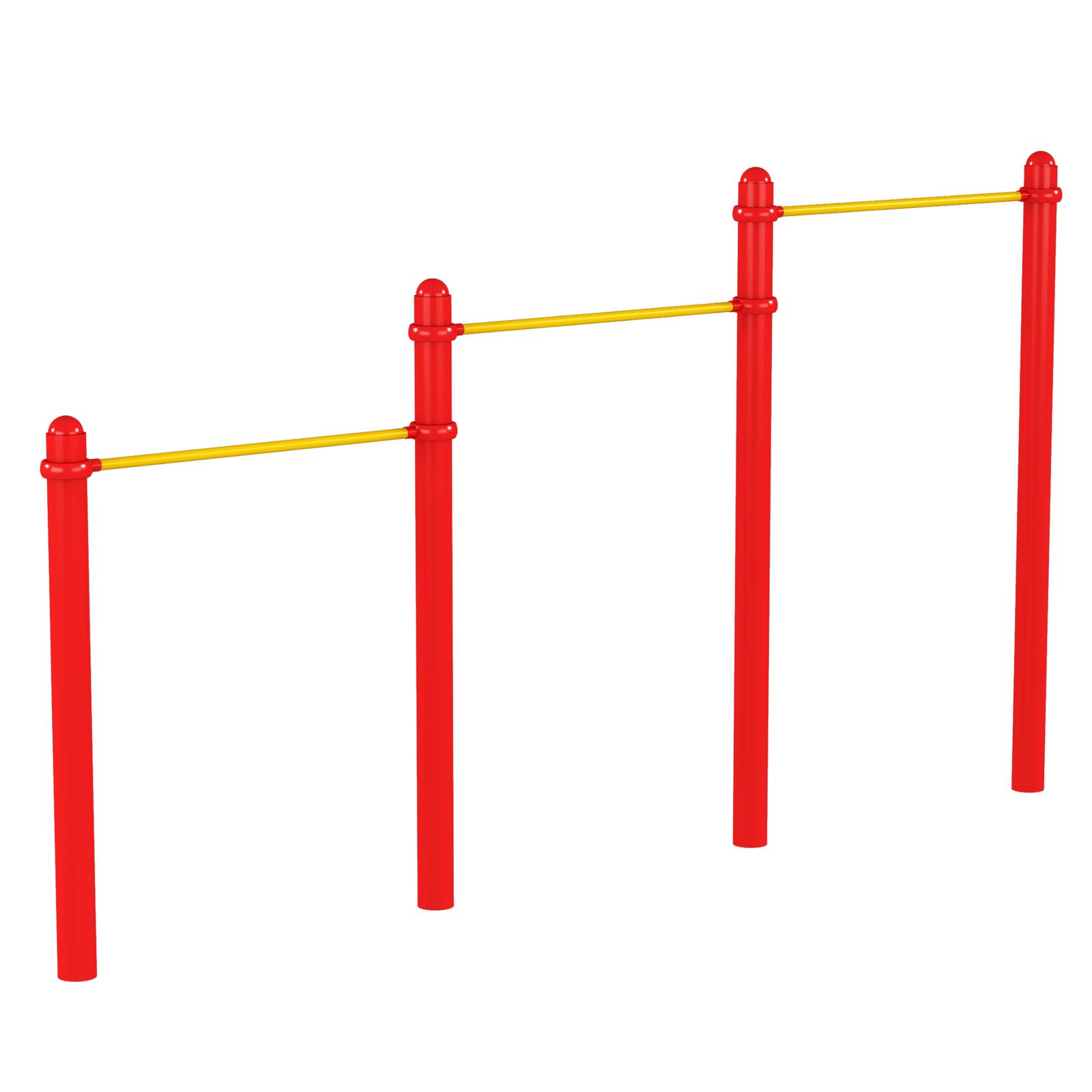Play Parallel Bars — OK Play outdoor playground equipment supplied by CBM IMPEX