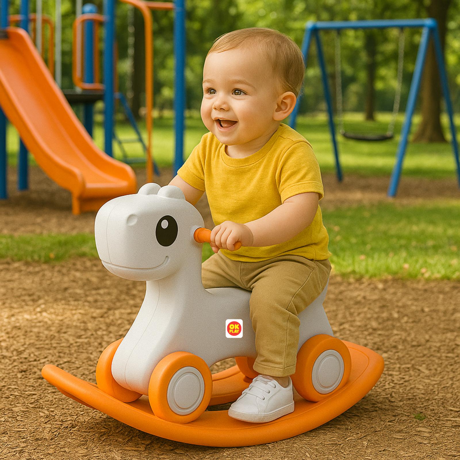 OK Play Pony Rocker Combo - Ride-On Toys