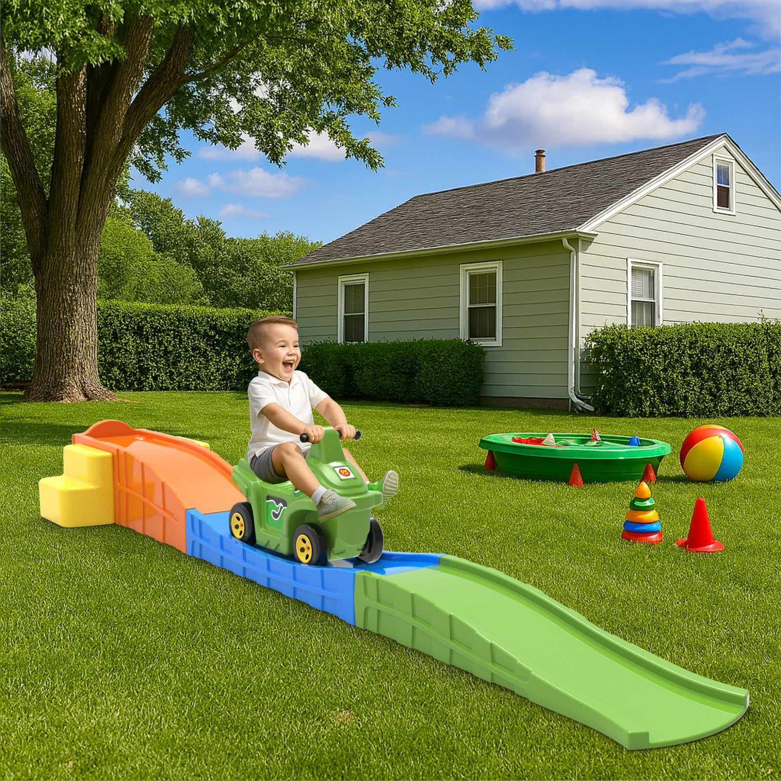 OK Play Roller Coaster - Ride-On Toys