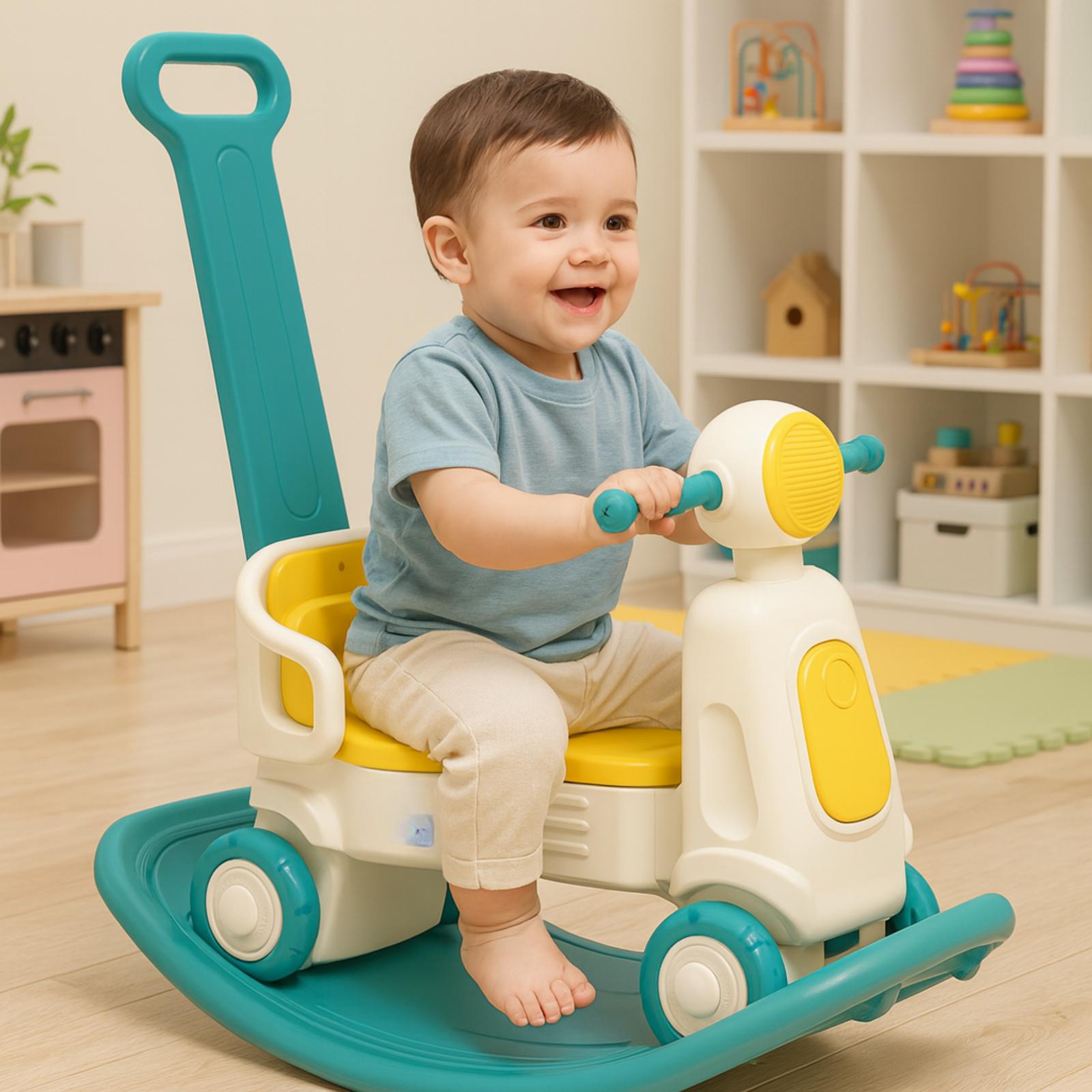 OK Play Scooter Rocker Combo - Ride-On Toys
