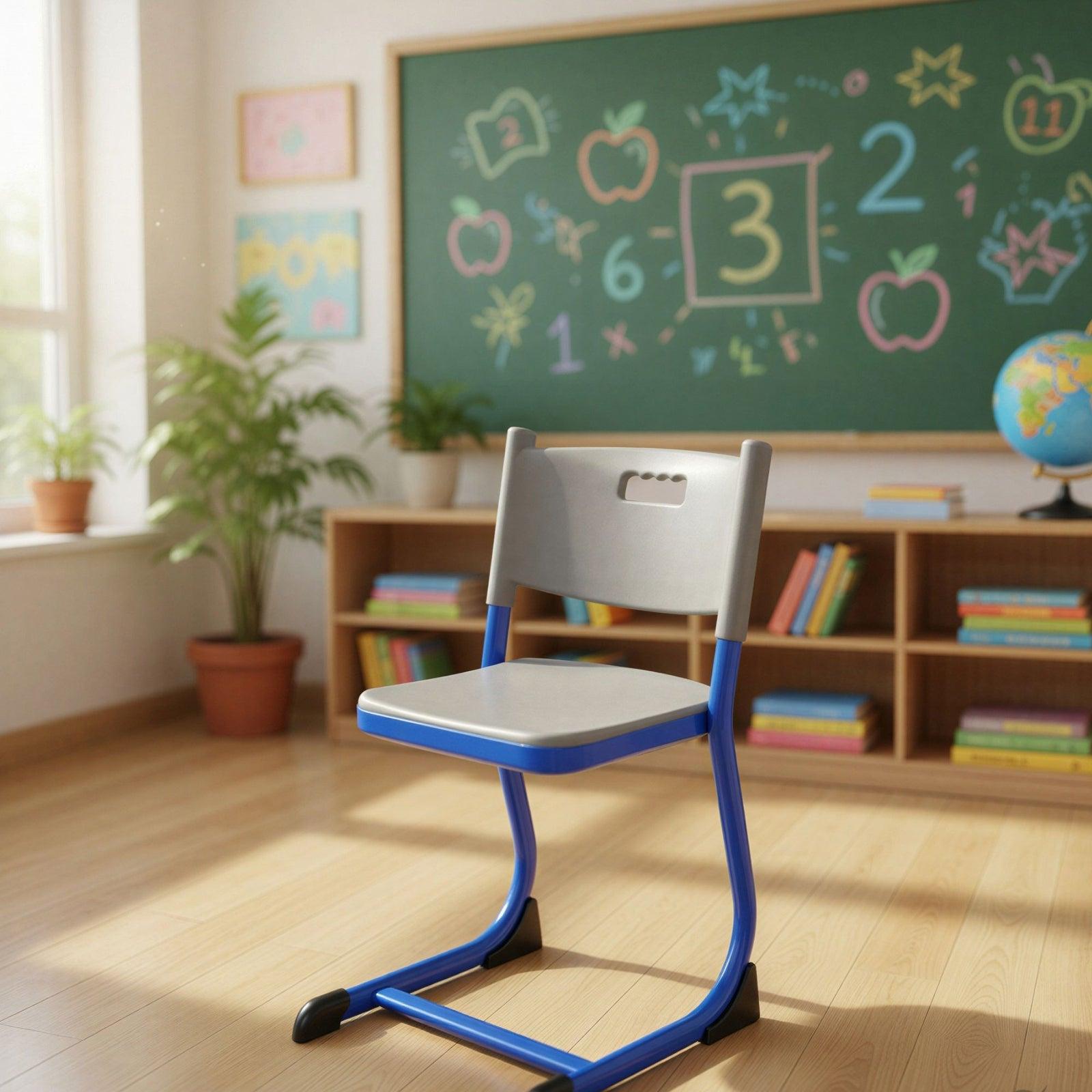 OK Play Standard Single Chair - Eco school furniture supplied in Kolar by CBM IMPEX