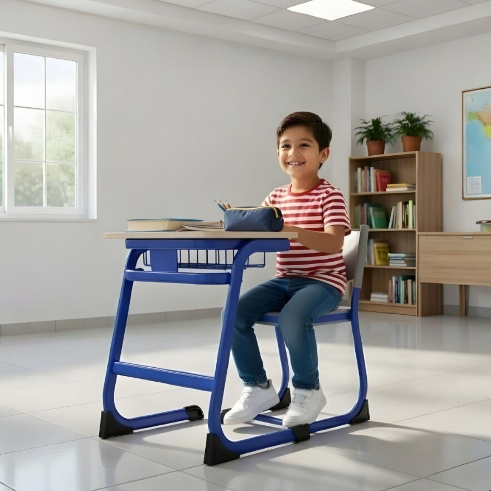 OK Play Standard Single Desk - TT1_Econ school furniture supplied in Kolar by CBM IMPEX