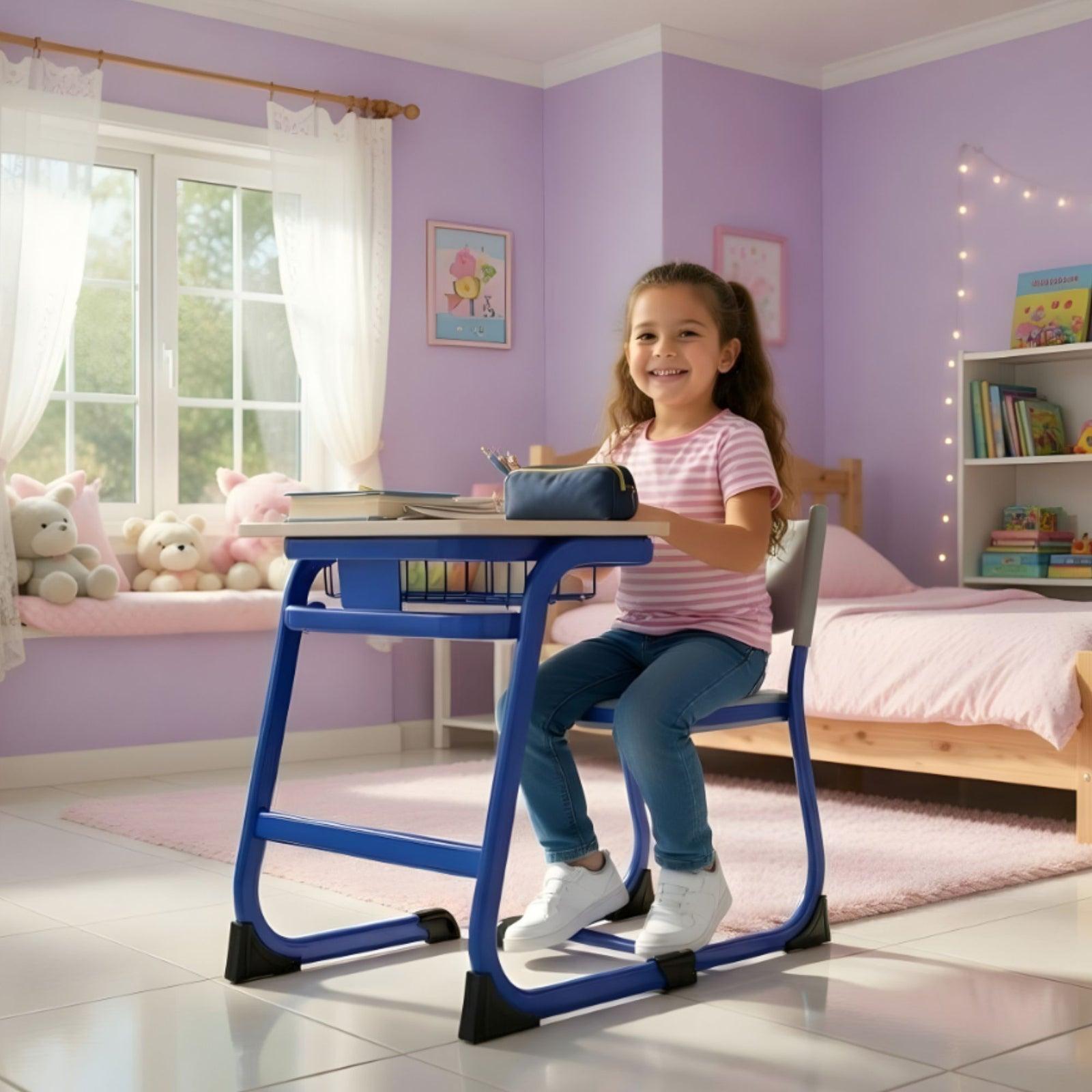 OK Play Standard Single Desk - TT2_Econ school furniture supplied in KR Puram by CBM IMPEX