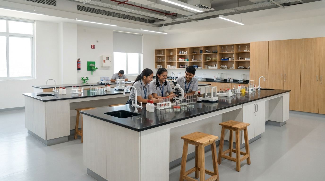 Science Lab Furniture for schools in Bidar