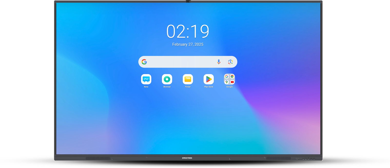 Specktron UDX-S2 interactive flat panel for smart classrooms in Mysuru