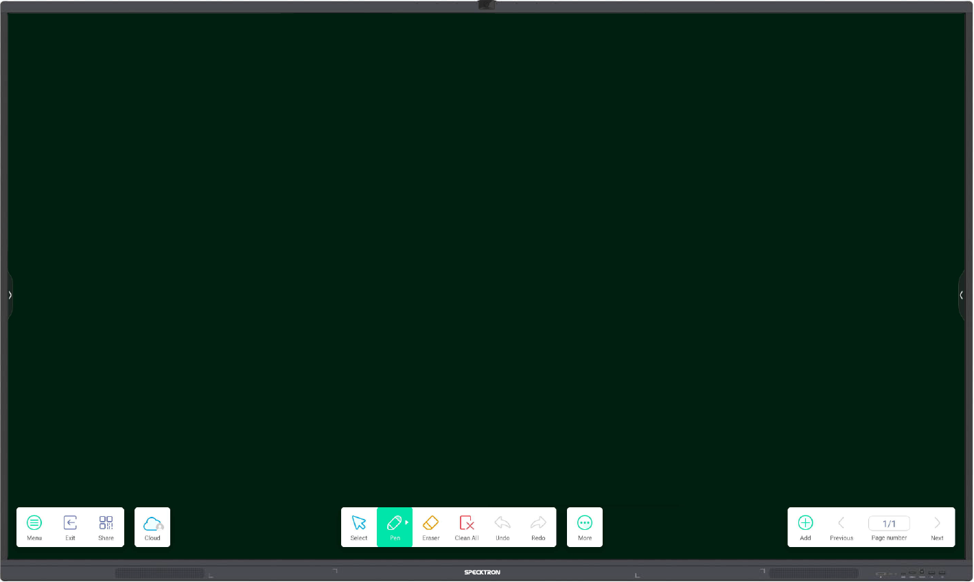 Specktron UDX-S2 interactive flat panel for smart classrooms in Mysuru