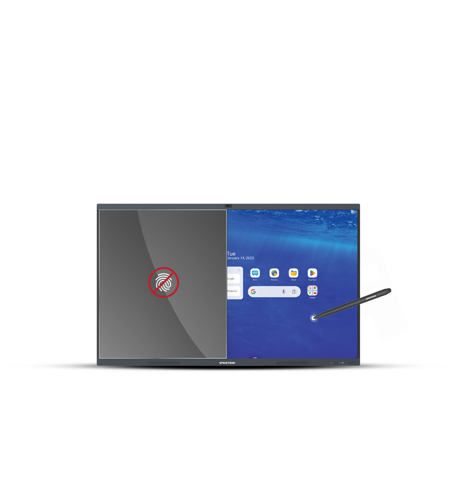 Specktron UDX-S2 interactive flat panel for smart classrooms in Tumkur
