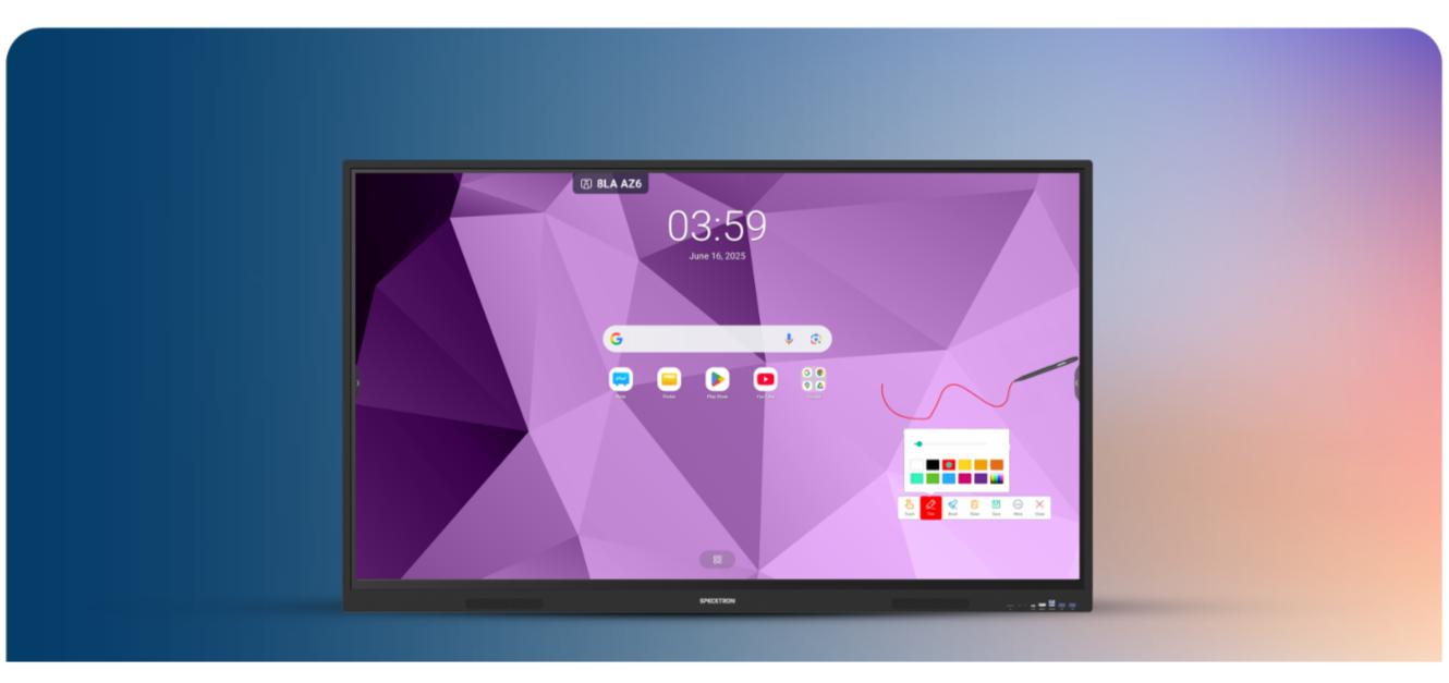 Specktron interactive smart panel for classrooms in Mysore