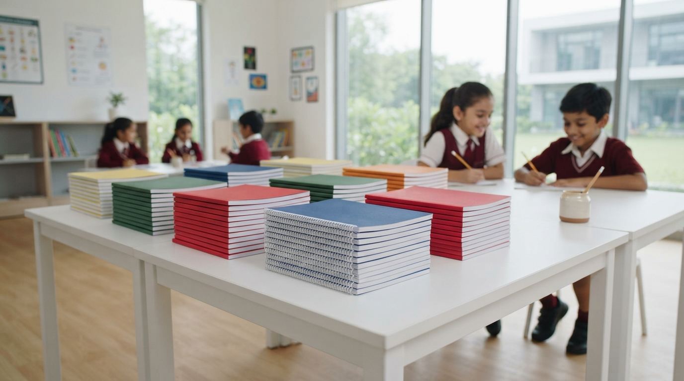 School notebooks & stationery — Bulk Notebooks Wholesale for schools across Karnataka