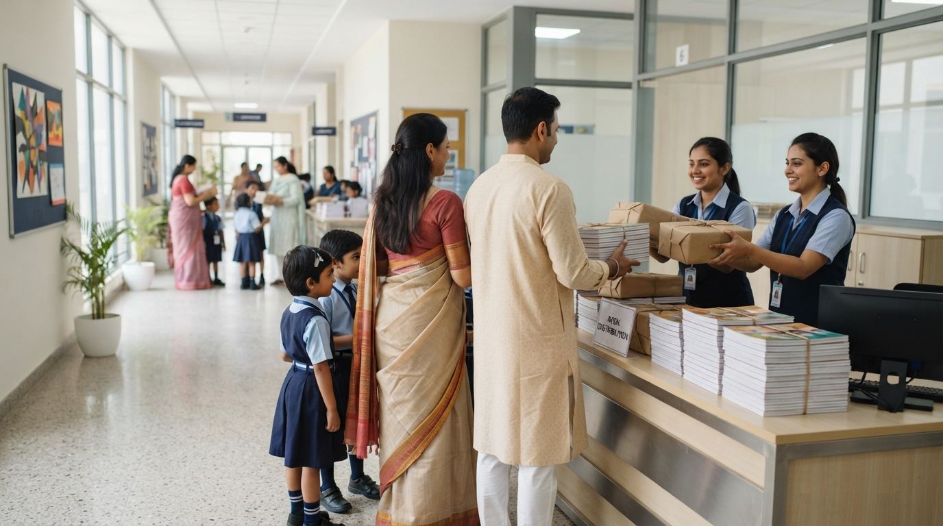 Pearson school textbooks — bulk supply, packing & delivery for Gulbarga schools